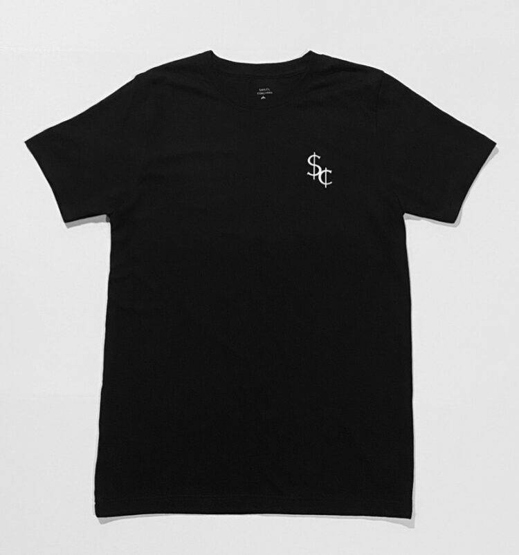 black shirt